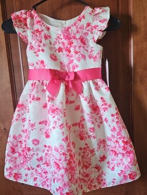 Bonnie Jean Size 6 Girls Floral Dress